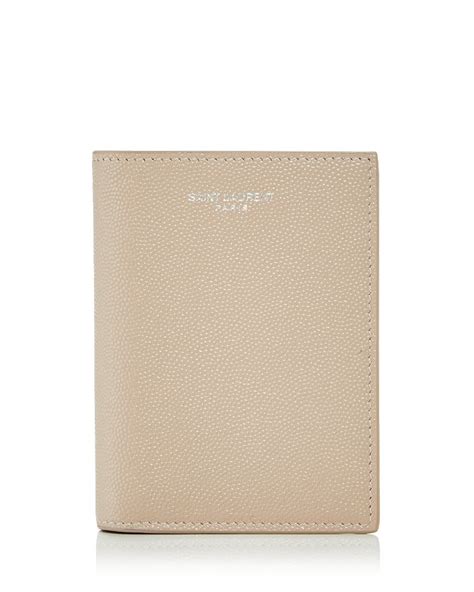 ysl wallet bloomingdales men|Saint Laurent Men's YSL Leather Bifold Wallet .